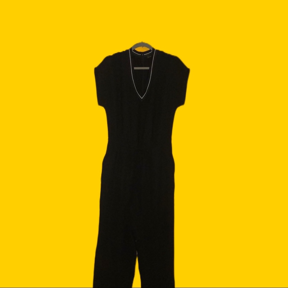 Zara Basic Collection Black Jumpsuit - image 2